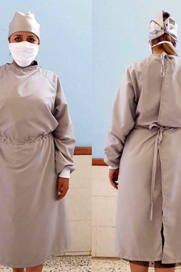 Minimalist Isolation Gown